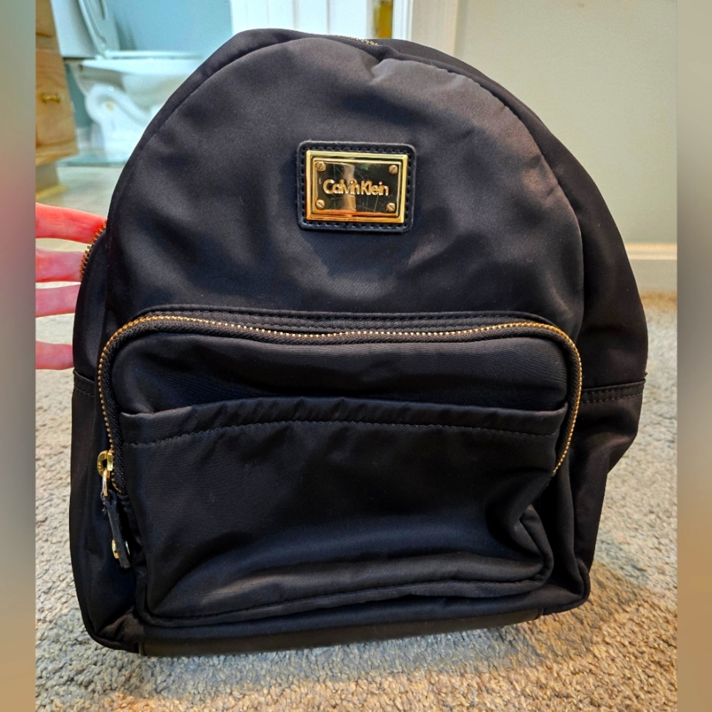 Calvin kline nylon backpack.